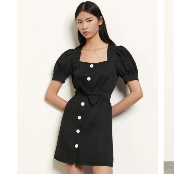 SANDRO PARIS Mini Dress NWT - Picture 1 of 3